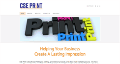 Desktop Screenshot of cseprint.com